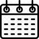 Calendrier  Icône