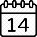 Calendrier  Icône