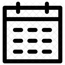 Calendrier  Icône
