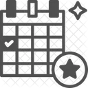 Calendrier  Icône