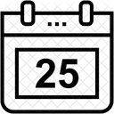 Calendrier  Icône
