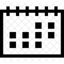 Calendrier  Icône