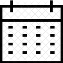 Calendrier  Icône