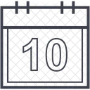 Calendrier  Icône