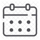 Calendrier  Icône