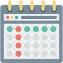 Calendrier Agenda Planning Icône