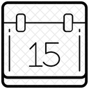 Calendrier  Icône