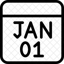 Calendrier  Icône