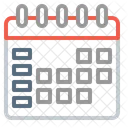 Calendrier  Icône