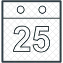 Calendrier  Icône