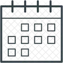 Calendrier  Icône