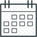 Calendrier  Icône