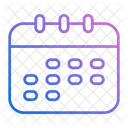 Calendrier  Icône