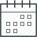 Calendrier  Icône