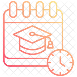 Calendrier académique  Icône