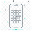 Application De Calendrier Smartphone Application Icône