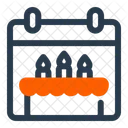 Calendrier d'anniversaire  Icône
