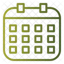 Date du calendrier  Icône