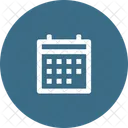 Calendrier Date Jour Icône