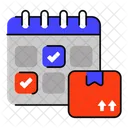 Calendrier De Livraison Date De Livraison Livraison Icon