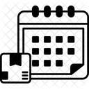 Calendrier des délais de livraison  Icône
