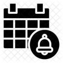 Calendrier des notifications  Icône