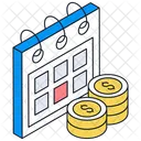 Calendrier Des Affaires Programme Gestion Du Temps Icône