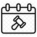 Calendrier Des Encheres Date De Soumission Des Propositions Soumission Des Propositions Icône