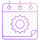 Calendrier Des Fetes Icône