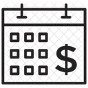 Calendrier Economique Calendrier Financier Calendrier Du Marche Icône