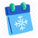 Calendrier d'hiver  Icon