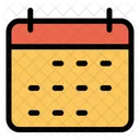 Calendrier  Icône