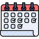 Calendrier Agenda Dates Icône