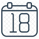 Calendrier  Icône