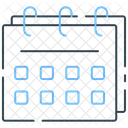 Jeu d'icônes de calendrier  Icône