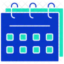 Ensemble De Calendrier Date Symbole Icône