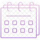 Jeu d'icônes de calendrier  Icône