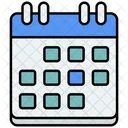 Calendrier Mensuel Icon