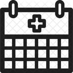 Santé, Calendrier  Icône