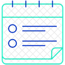 Taches Du Calendrier Calendrier Taches Icon