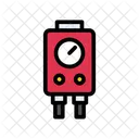 Metro Medida Gas Icono