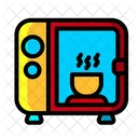 Calentador De Cafe Microondas Horno Microondas Icon