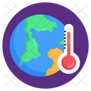 Temperatura Global Clima Global Temperatura De La Tierra Icono