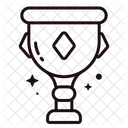 Icones Lineares Da Interface Do Jogo Ícone