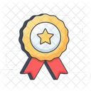 Insignia De Estrella Insignia Insignia De Premio Icono