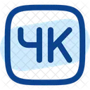 4 K Icono