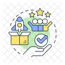 Calidad Del Producto Producto Calidad Icono