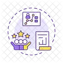 Calificacion Sistema De Gestion Del Desempeno Desempeno Icono