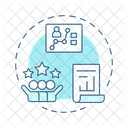 Calificacion Sistema De Gestion Del Desempeno Desempeno Icono