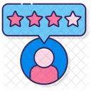 Calificacion Del Cliente Opinion Del Cliente Comentarios Icon